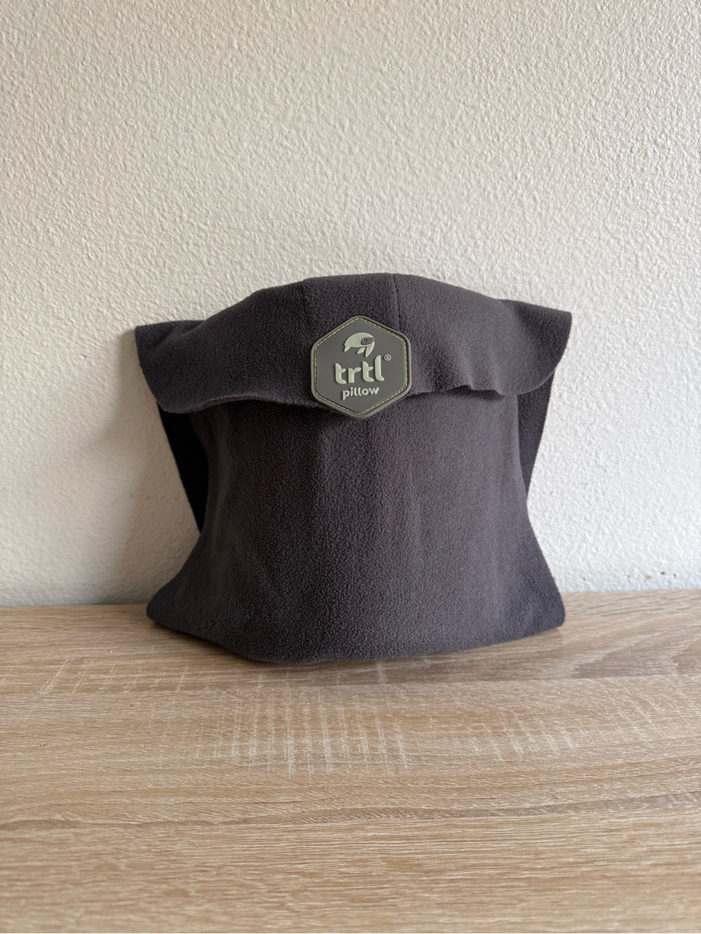 Trtl Travel Neck Pillow in gray